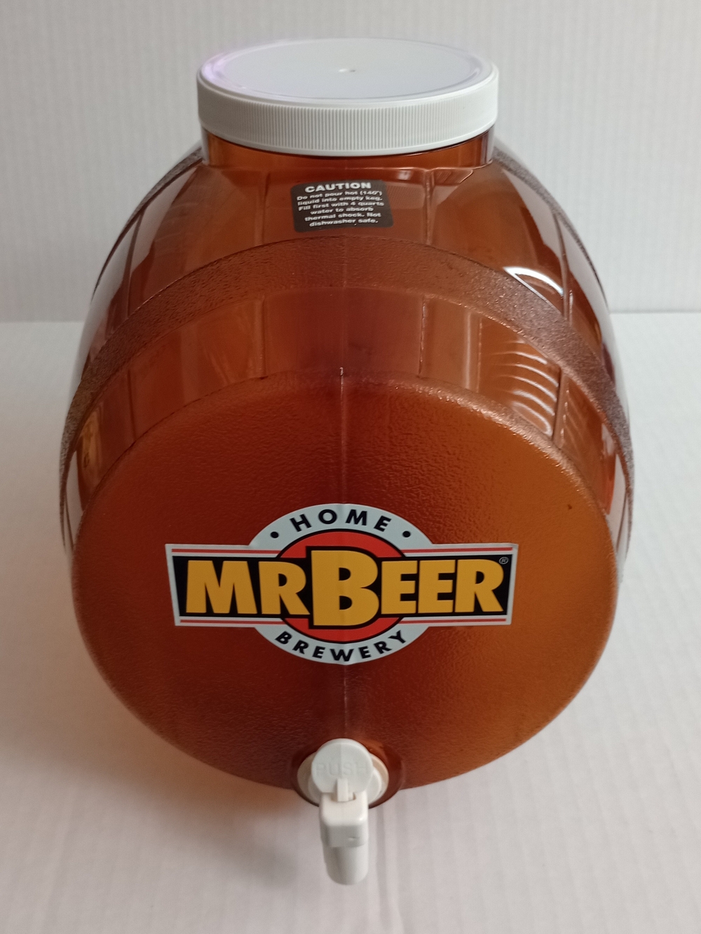 Mr. Beer Plastic Home Brewing Fermenter Keg With Spigot 2 Gallon - Barrel Only